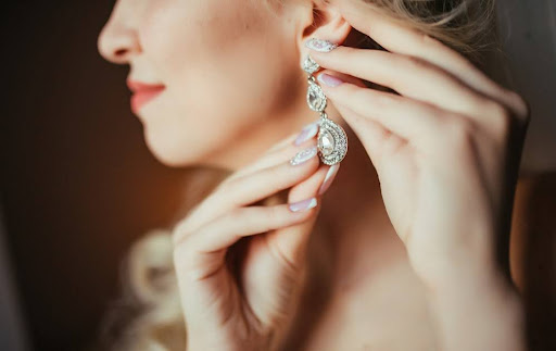 Diamond earrings