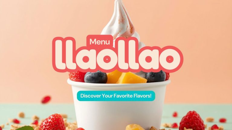 menu llaollao